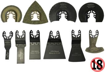 Faithfull Multi-Function Tool Blade - 10 Piece Set