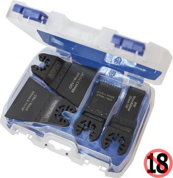 Faithfull Multi-Function Tool Blade - 12 Piece Set