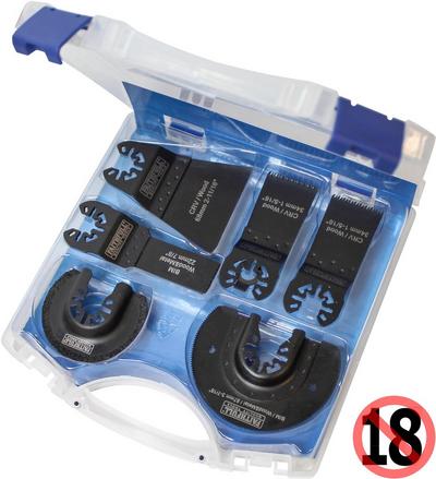 Faithfull Multi-Tool Blade Set - 7 Piece Set Faithfull Multi-Tool Blade Set - 7 Piece Set
