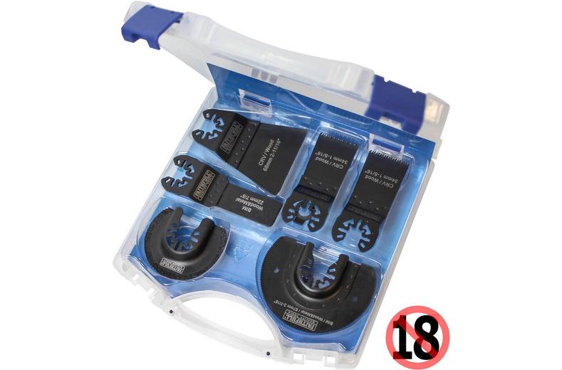 Faithfull Multi-Tool Blade Set - 7 Piece Set Faithfull Multi-Tool Blade Set - 7 Piece Set