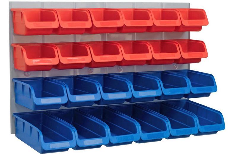 Faithfull Wall Panel + 24 Bins Faithfull Wall Panel + 24 Bins