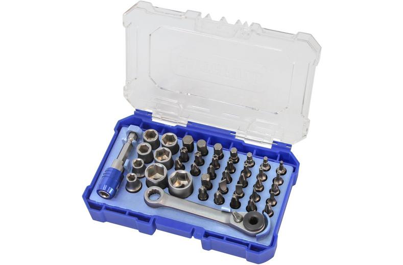 Faithfull Screwdriver Bit & Socket 42 Piece Set Faithfull Screwdriver Bit & Socket 42 Piece Set
