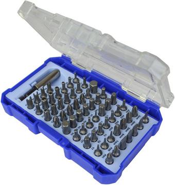 Faithfull Screwdriver Bit Set, 61 Piece Set