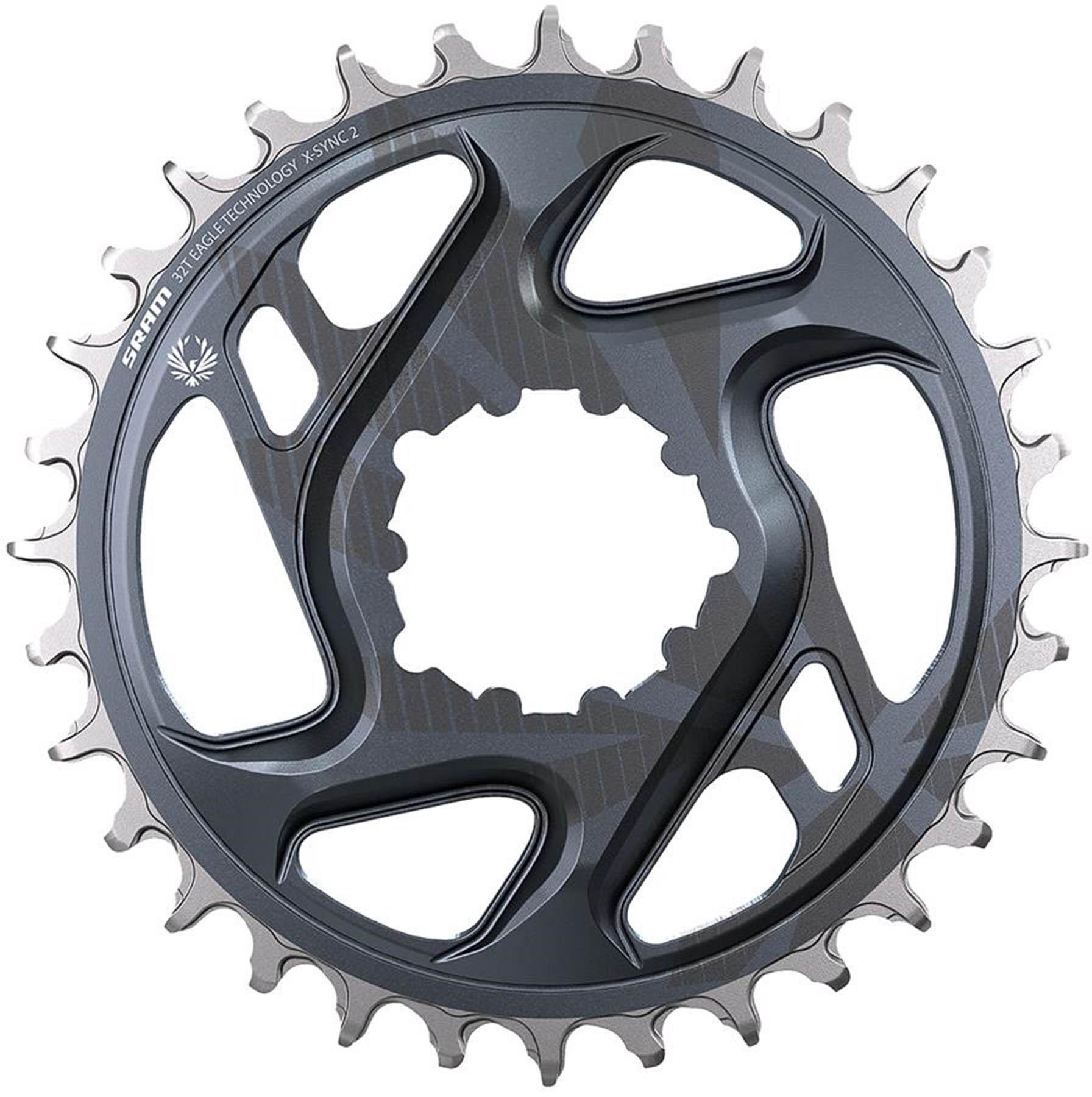 Halfords Sram SRAM Eagle X-Sync 2 Direct Mount 3mm Offset 34T Chainring, Lunar Grey | Pricematch, Extra 8% off for BC Members, Free Bike Health Check, Cycle2Work Scheme & 0% APR Finance.