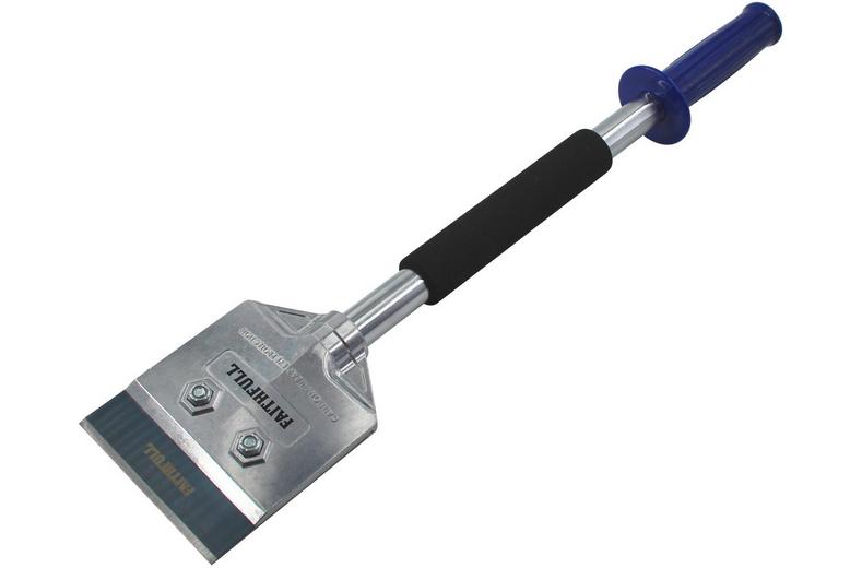 Faithfull All-Metal Heavy-Duty Long Handle Scraper - 100mm Faithfull All-Metal Heavy-Duty Long Handle Scraper - 100mm