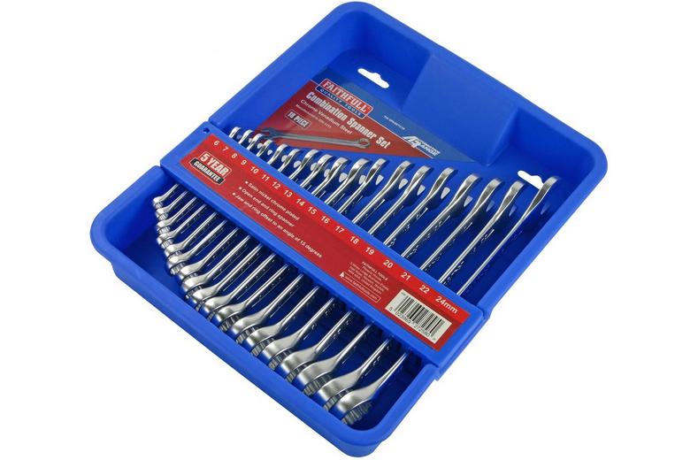 Faithfull Combination Spanner Set - 18 Piece Faithfull Combination Spanner Set - 18 Piece