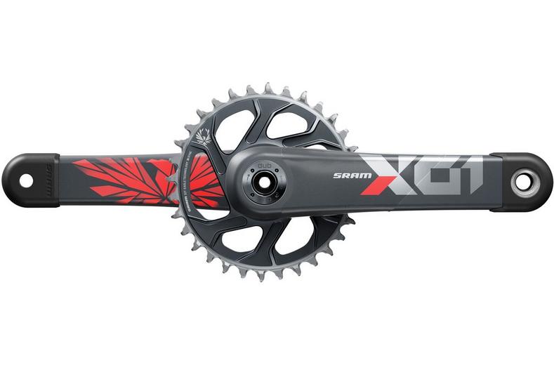 SRAM X01 Eagle Boost Crank DUB 12 Speed 32T, 170mm, Lunar Oxy SRAM X01 Eagle Boost Crank DUB 12 Speed 32T, 170mm, Lunar Oxy