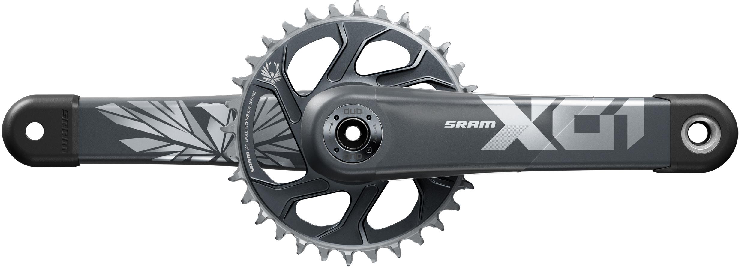 Halfords Sram SRAM X01 Eagle Boost Crank DUB 12 Speed 32T, 170mm, Lunar Polar | Pricematch, Extra 8% off for BC Members, Free Bike Health Check, Cycle2Work Scheme & 0% APR Finance.