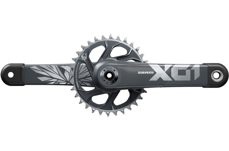 SRAM X01 Eagle Boost Crank DUB 12 Speed 32T, Lunar Polar SRAM X01 Eagle Boost Crank DUB 12 Speed 32T, Lunar Polar