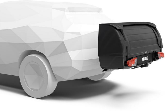 Hitch Mounted Towbar Mounted Dog Box Thule Onto Towbar Cargo