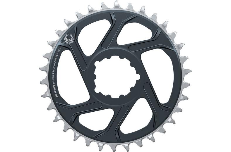 SRAM Eagle X-Sync 2 Direct Mount 3mm Offset 34T Chainring, Lunar/Polar SRAM Eagle X-Sync 2 Direct Mount 3mm Offset 34T Chainring, Lunar/Polar