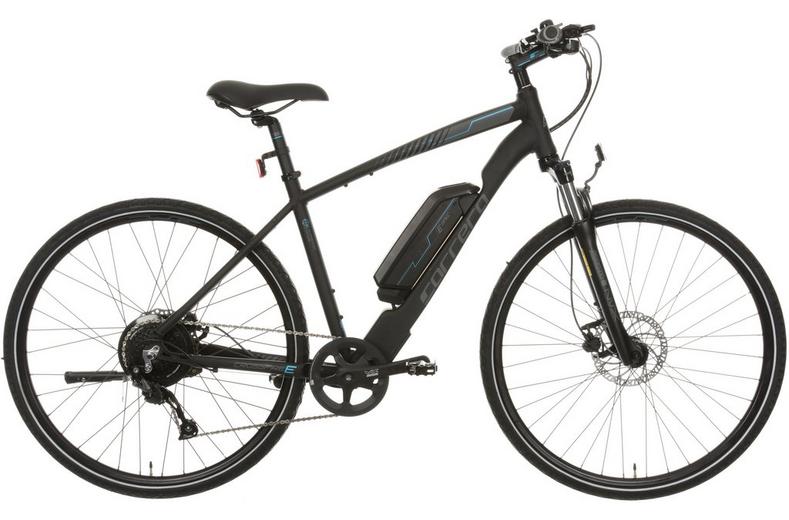 Carrera Crossfire E Mens Electric Hybrid Bike 2.0 - S, M, L Frames Carrera Crossfire E Mens Electric Hybrid Bike 2.0 - S, M, L Frames