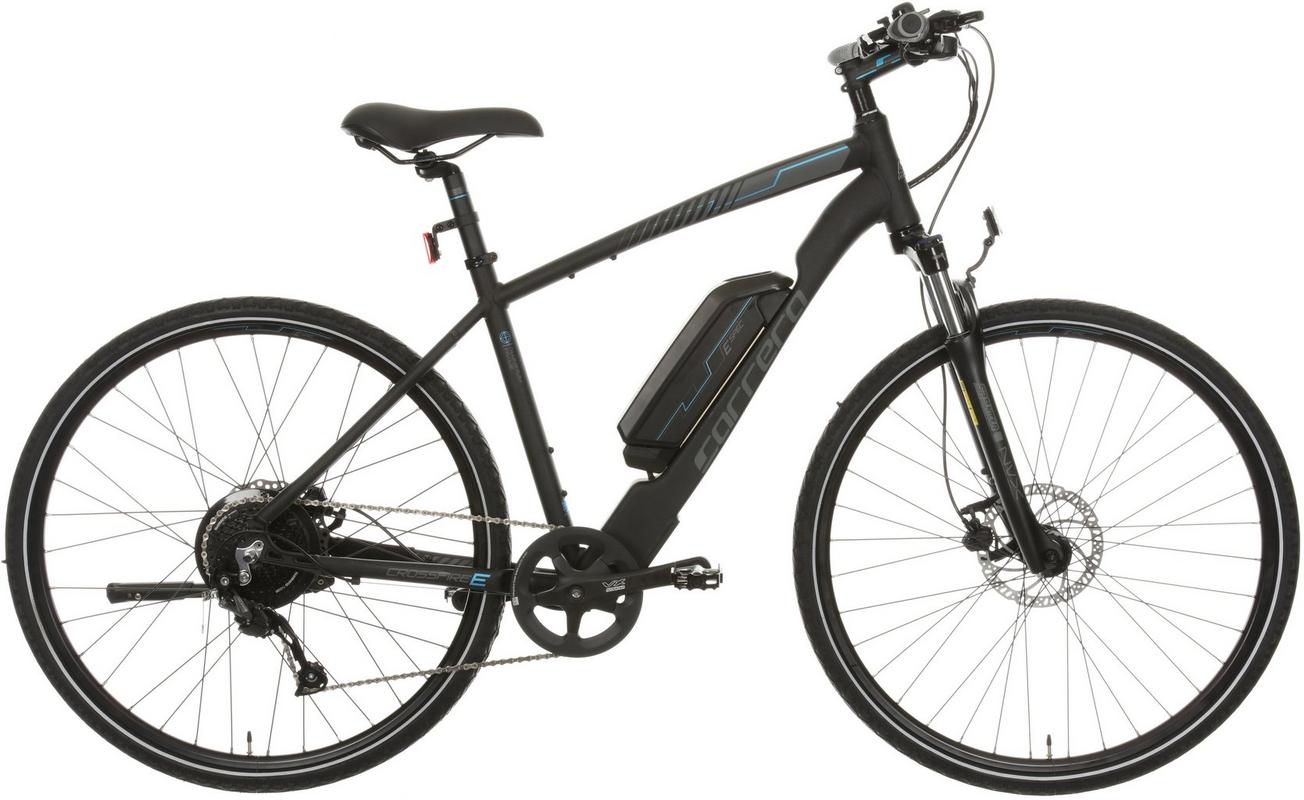 Halfords Refurbished Grade A - Carrera Crossfire E Mens Electric Hybrid Bike - L Frame | Extra 8% off for BC Members