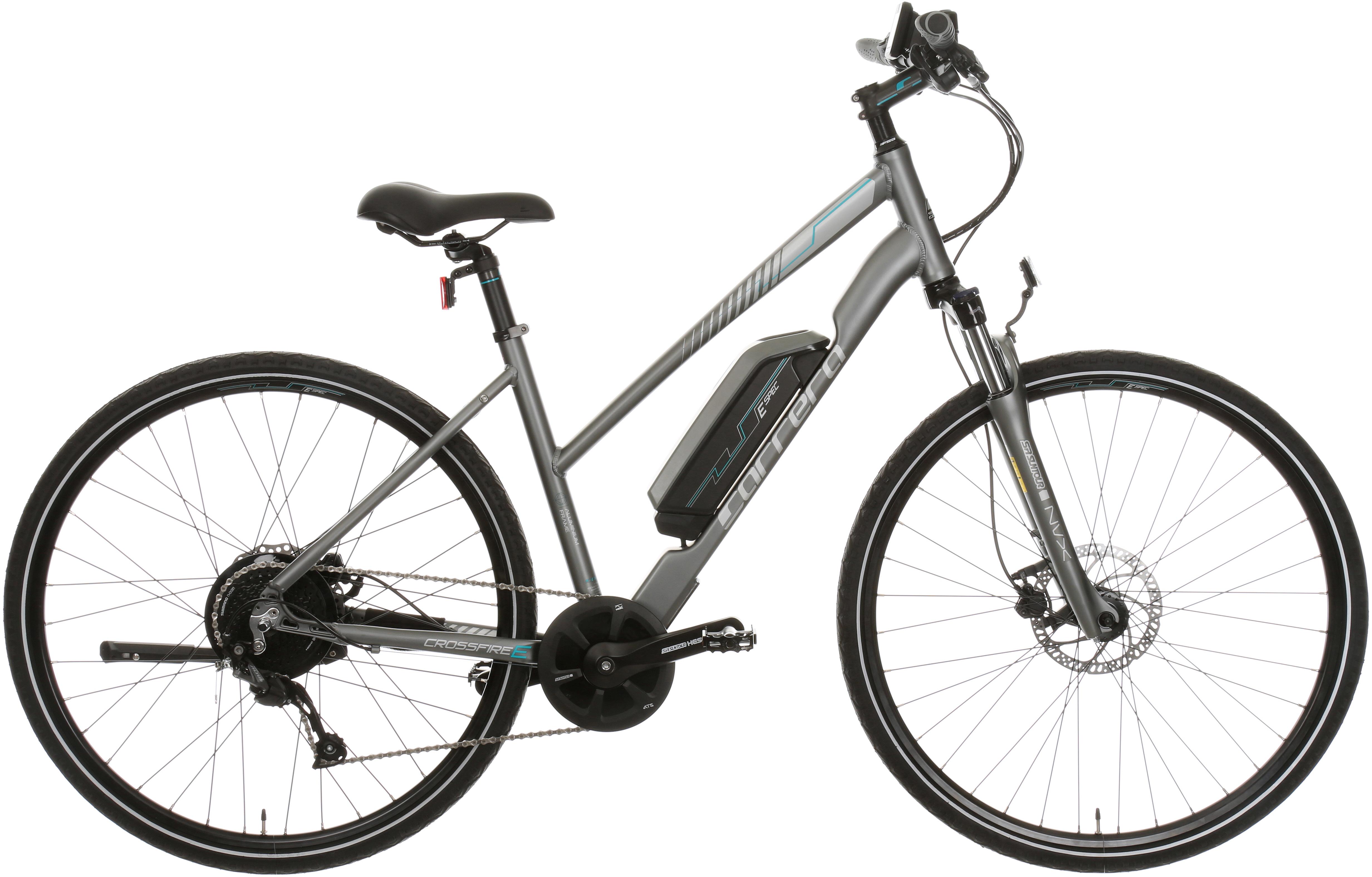 Carrera Crossfire Womens Electric Hybrid Bike 2.0 - 16 Inch