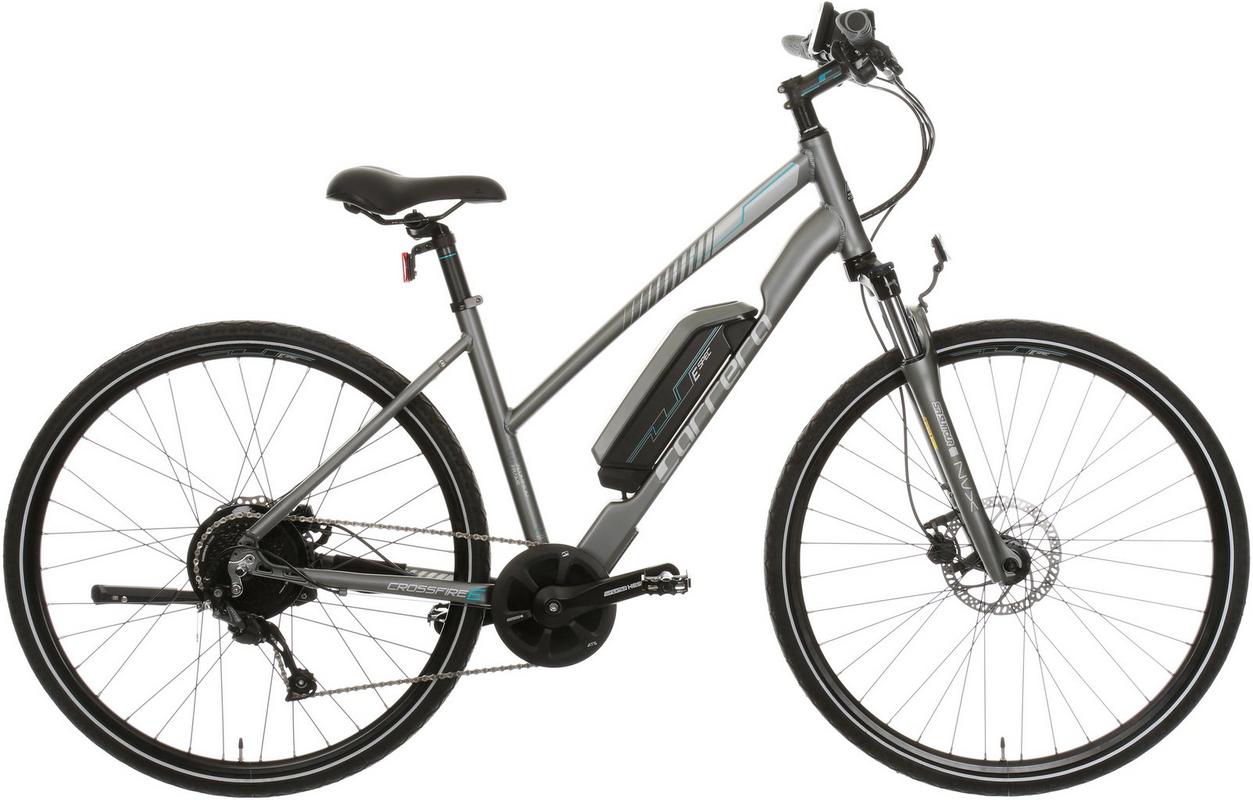 Halfords Carrera Crossfire Womens Electric Hybrid Bike 2.0 - S Frame | Extra 8% off for BC Members