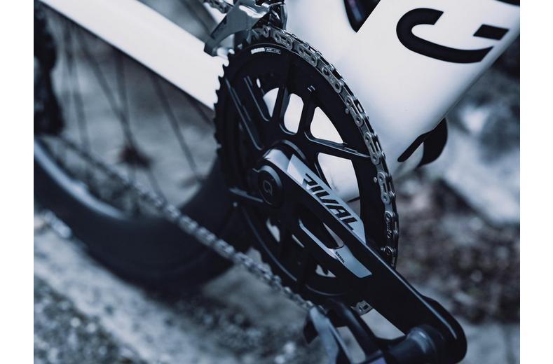 SRAM Rival E1 2x DUB Chainset, 48/35T 165mm SRAM Rival E1 2x DUB Chainset, 48/35T 165mm