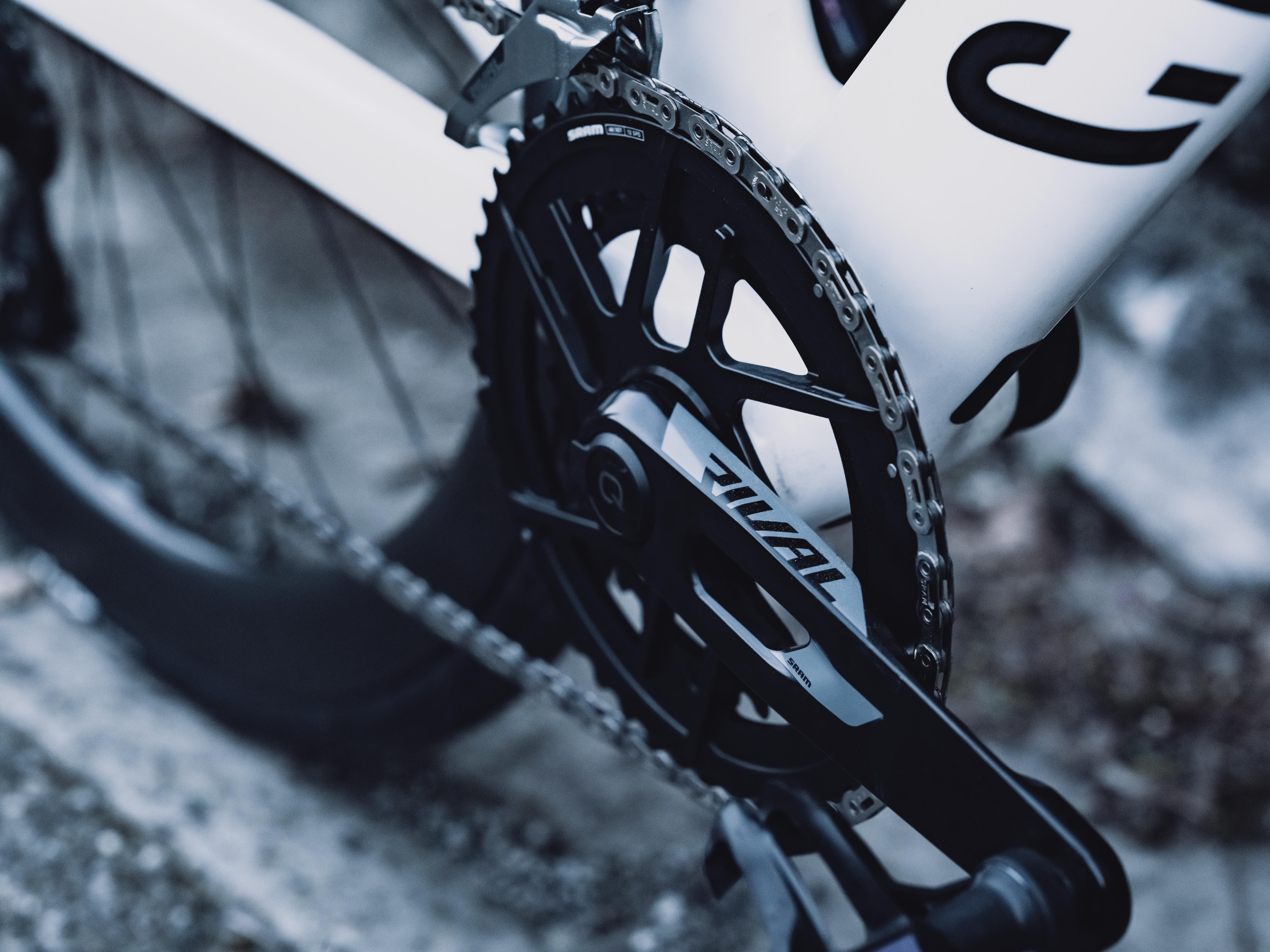 SRAM Rival E1 2x DUB Chainset, 48/35T 165mm