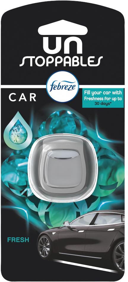 Febreze Unstoppables Vent Clip Fresh Air Freshener Halfords UK