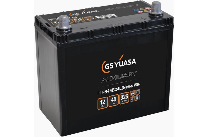 Yuasa HJ-S46B24L(S) GS Auxiliary AGM Battery Yuasa HJ-S46B24L(S) GS Auxiliary AGM Battery