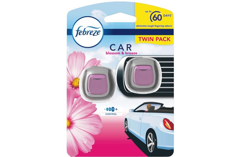 Febreze Car Clip Twin Pack Vent Clip Air Freshener - Blossom Febreze Car Clip Twin Pack Vent Clip Air Freshener - Blossom