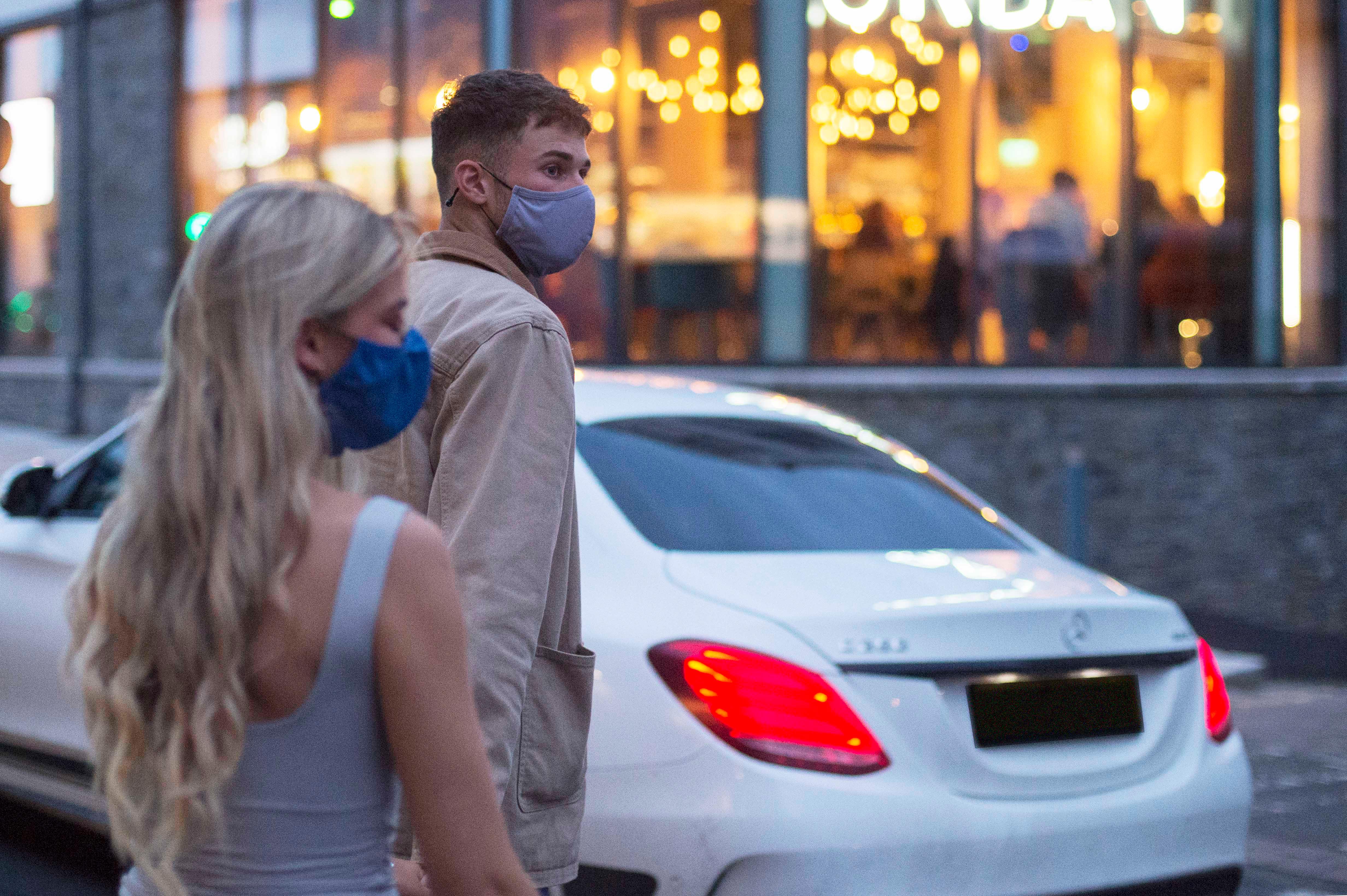 Huhta Adult Face Mask - Blue