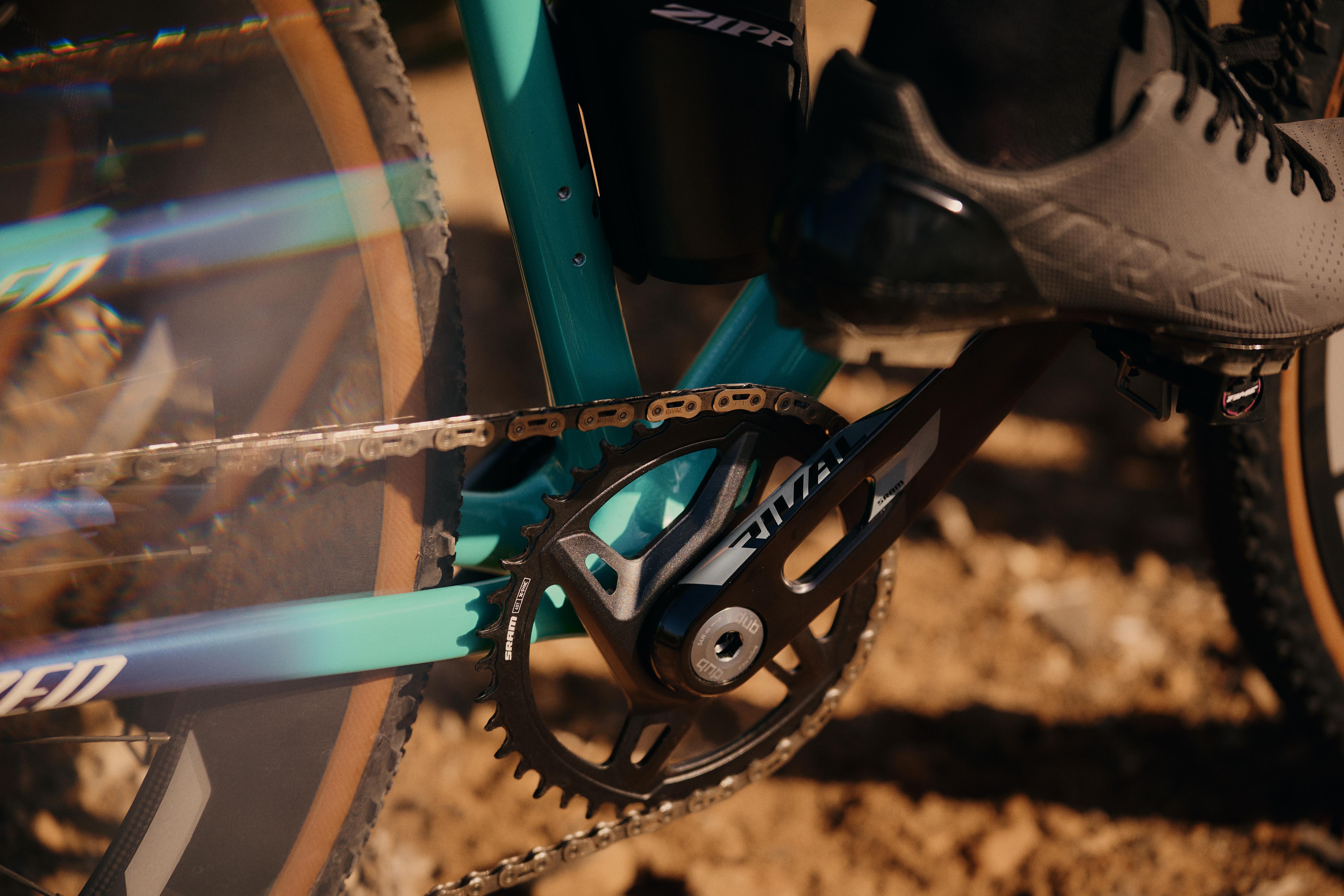 SRAM Rival E1 XPLR DUB Crankset, 165mm
