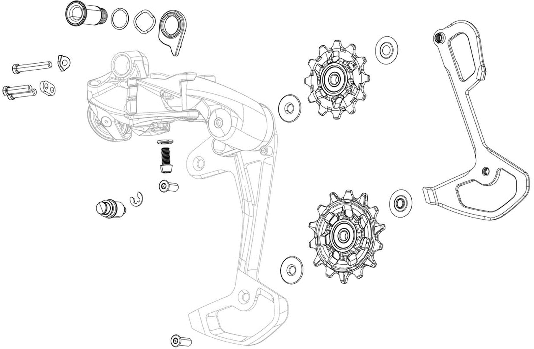 Halfords SRAM Rival E1 XPLR Derailleur Cage Assembly Kit | Pricematch, Extra 8% off for BC Members, Free Bike Health Check, Cycle2Work Scheme & 0% APR Finance.