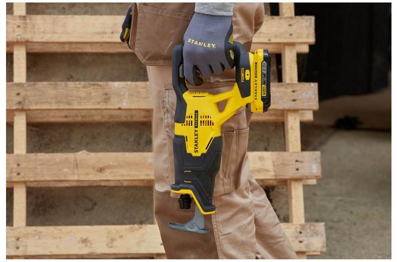 Stanley FatMax V20 Recip Saw 1 x 2.0Ah KB Stanley FatMax V20 Recip Saw 1 x 2.0Ah KB