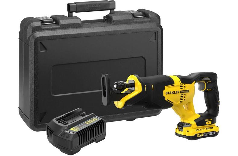 Stanley FatMax V20 Recip Saw 1 x 2.0Ah KB Stanley FatMax V20 Recip Saw 1 x 2.0Ah KB