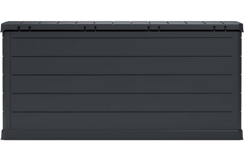 Lockable Outdoor Water-Resistant Trunk 350L Dark Grey Lockable Outdoor Water-Resistant Trunk 350L Dark Grey