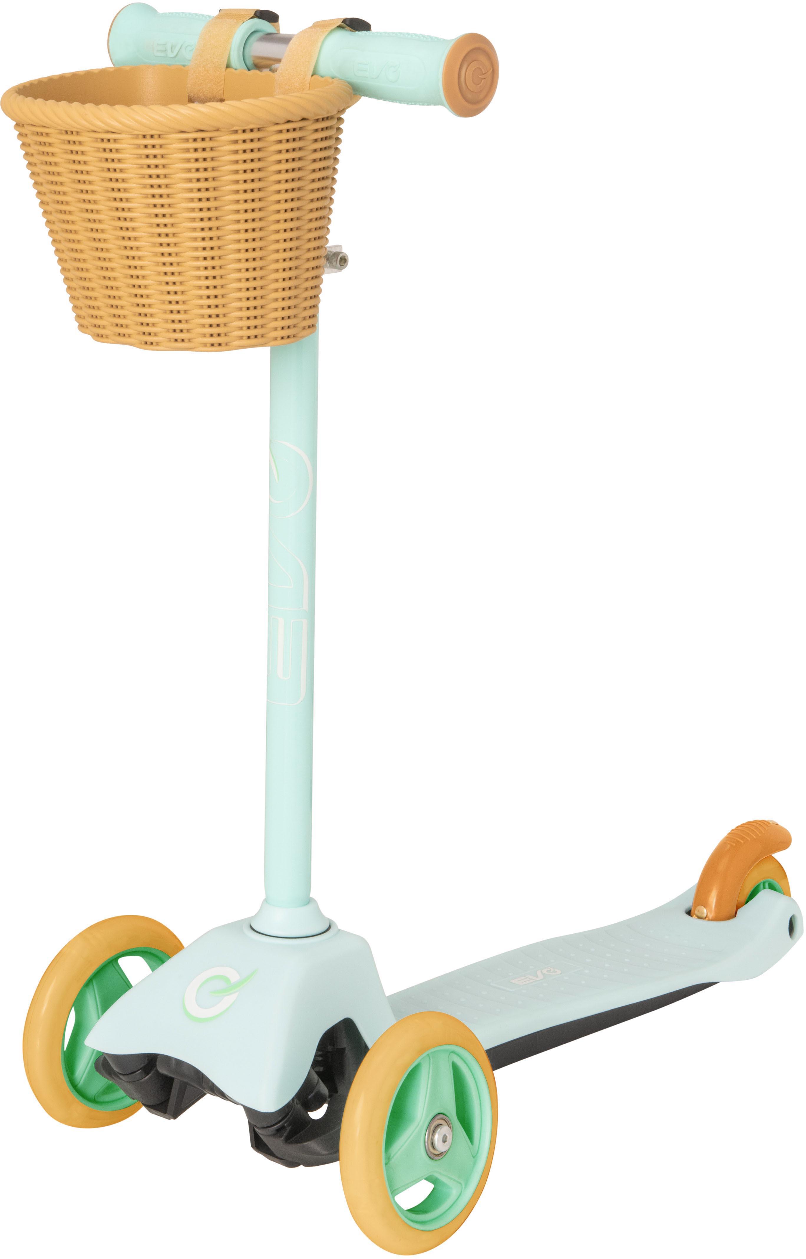 EVO Mini Cruiser with Basket - Mint Green