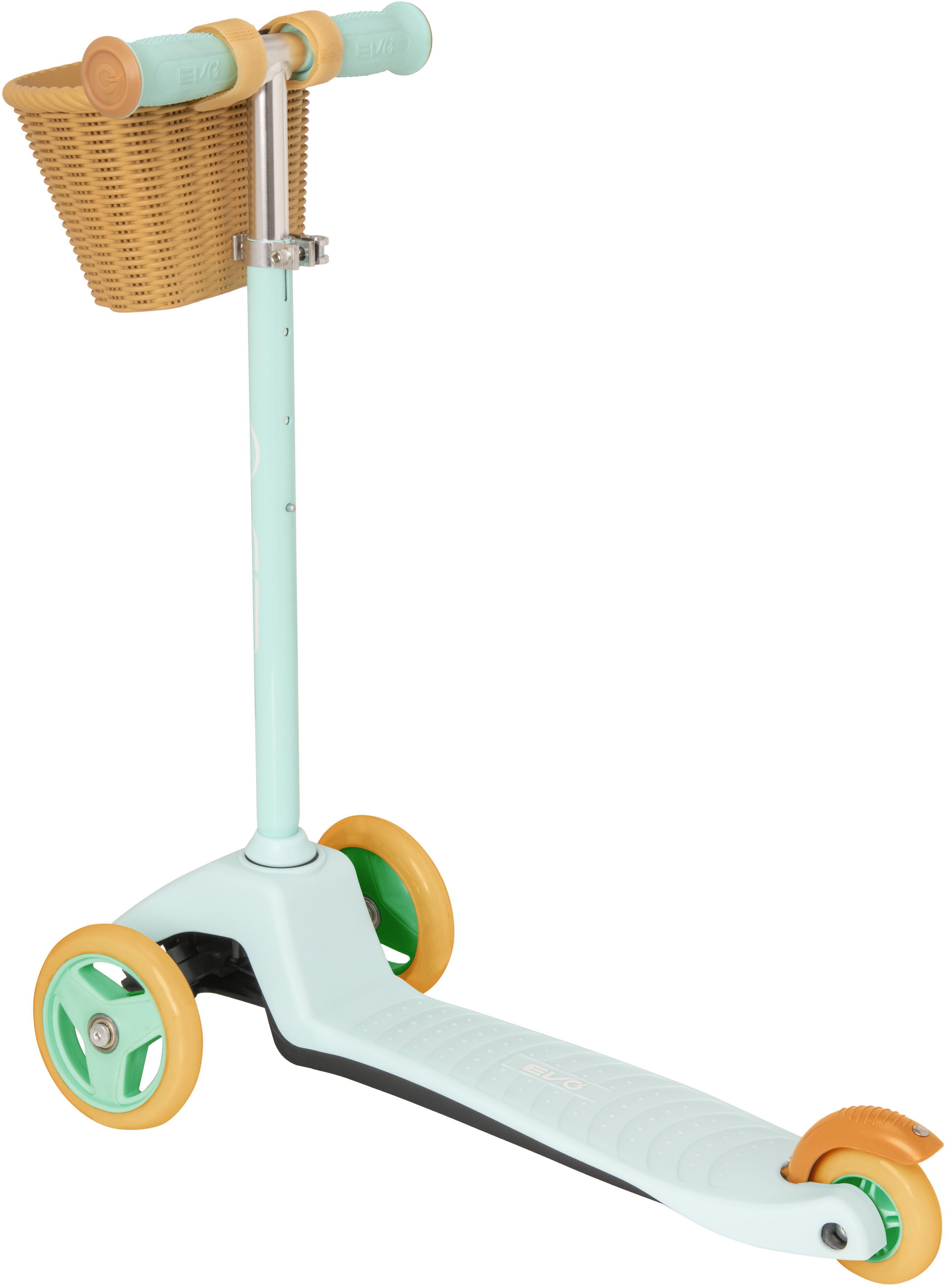 EVO Mini Cruiser with Basket - Mint Green
