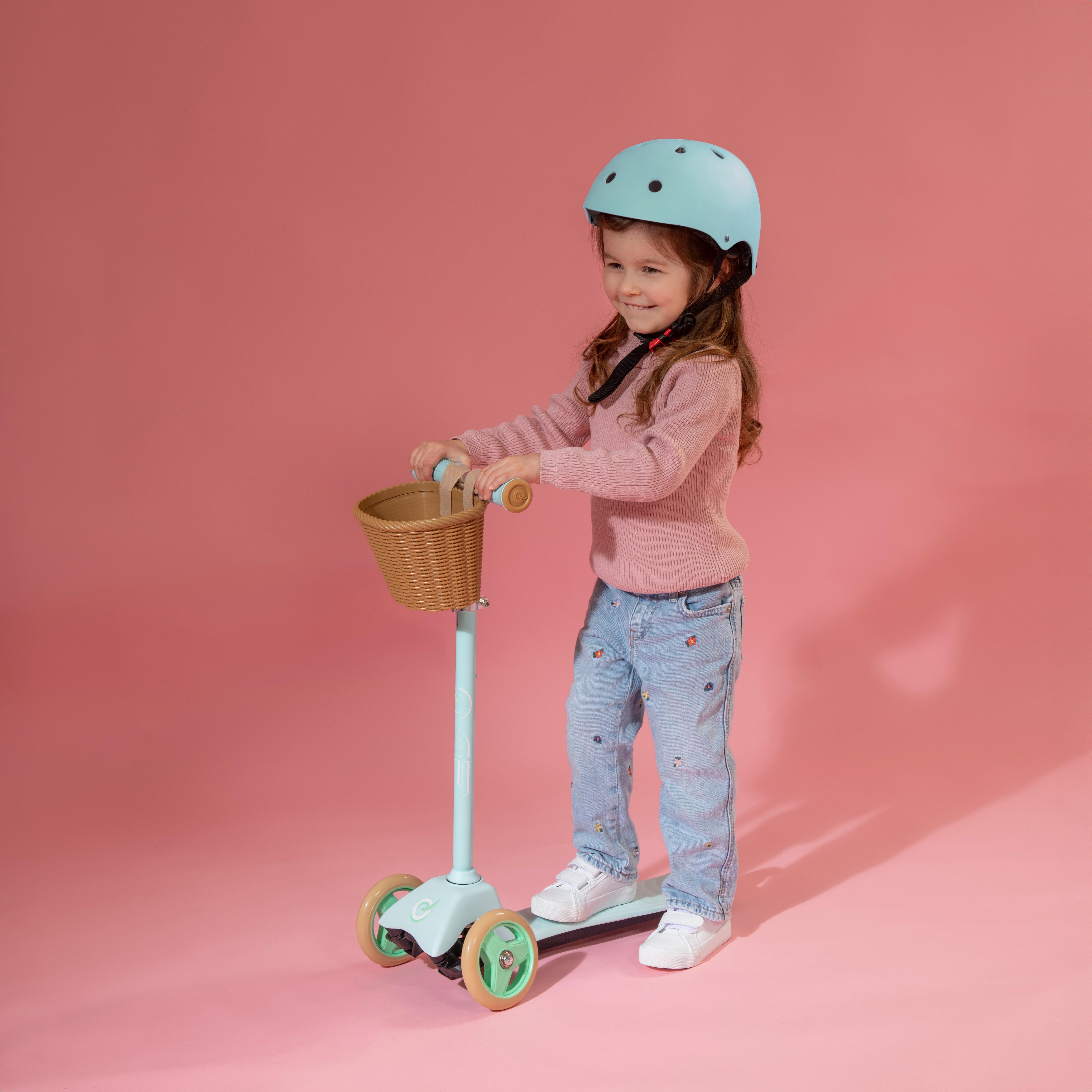 EVO Mini Cruiser with Basket - Mint Green