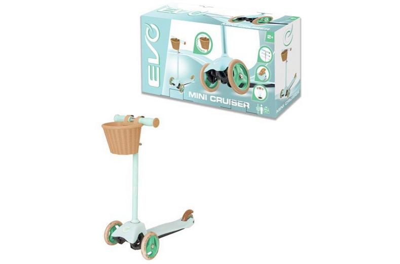 EVO Mini Cruiser with Basket - Mint Green EVO Mini Cruiser with Basket - Mint Green