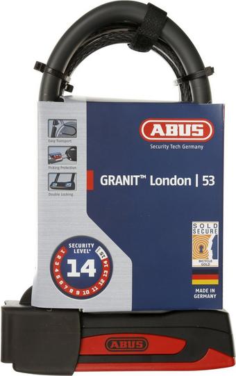 Abus Granit 53 D Lock Combo Pack Halfords UK