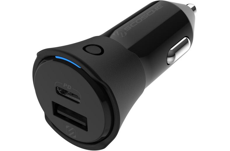 Scosche Found IT Pro - Apple & Android dual car charger Scosche Found IT Pro - Apple & Android dual car charger