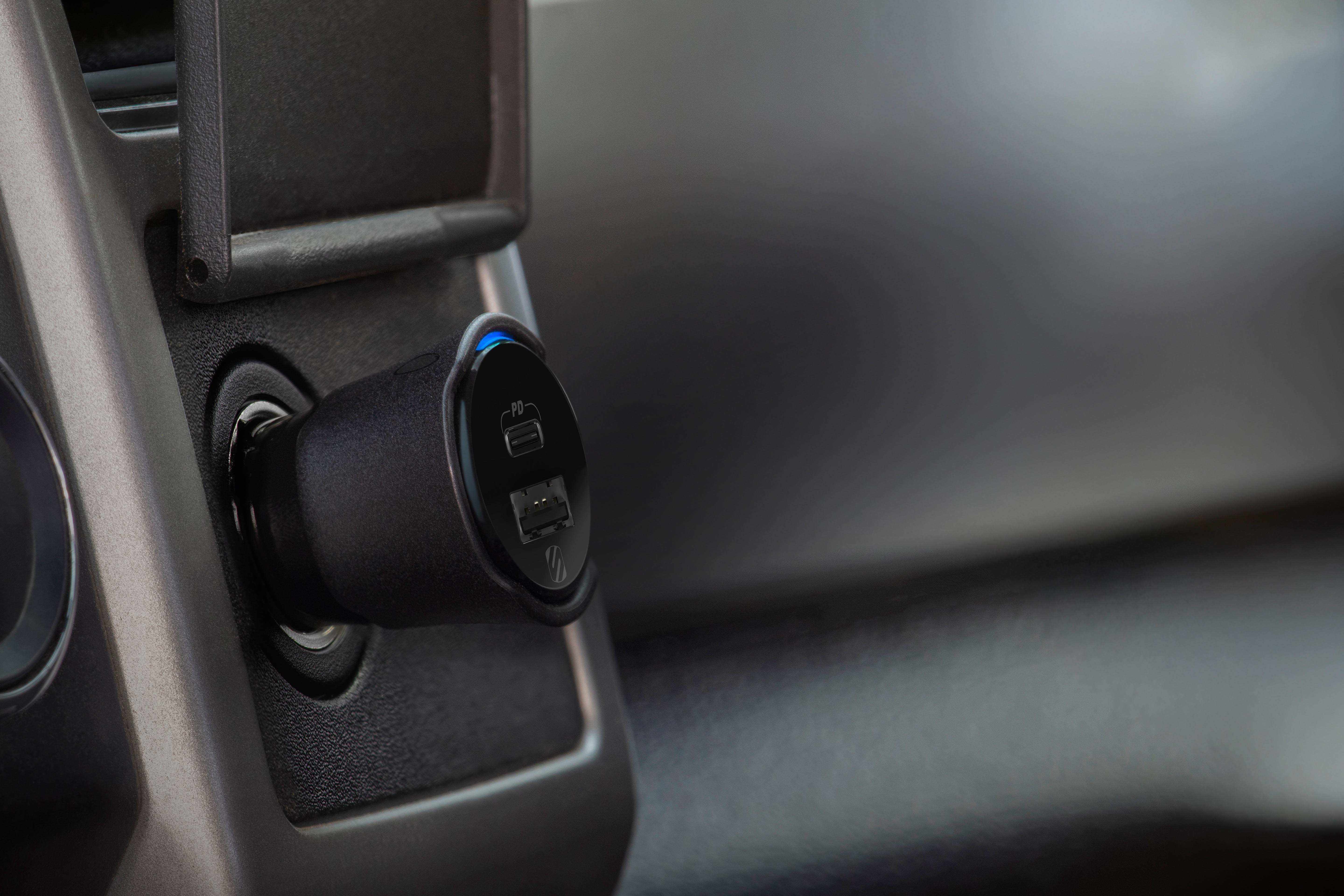 Scosche Found IT Pro - Apple & Android dual car charger