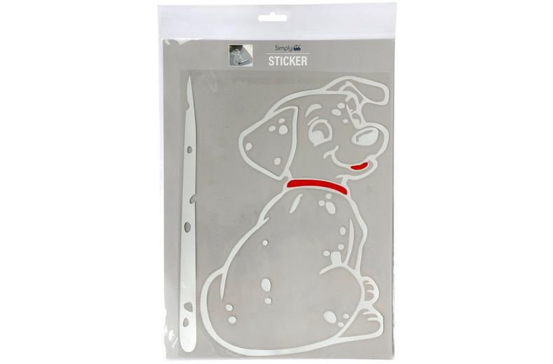 Dog With Tail Wiper Sticker Dog With Tail Wiper Sticker