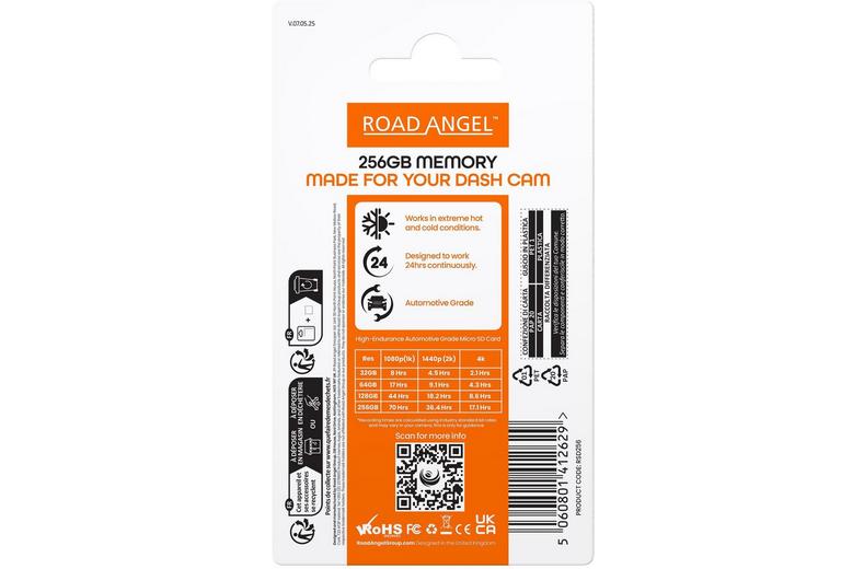 Road Angel 256GB MicroSD Card & Adapter Road Angel 256GB MicroSD Card & Adapter