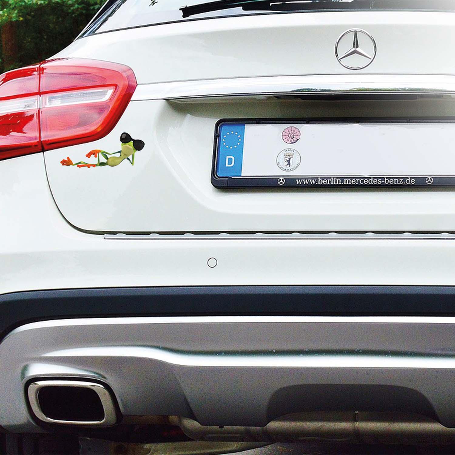 Chilling Frog Sticker