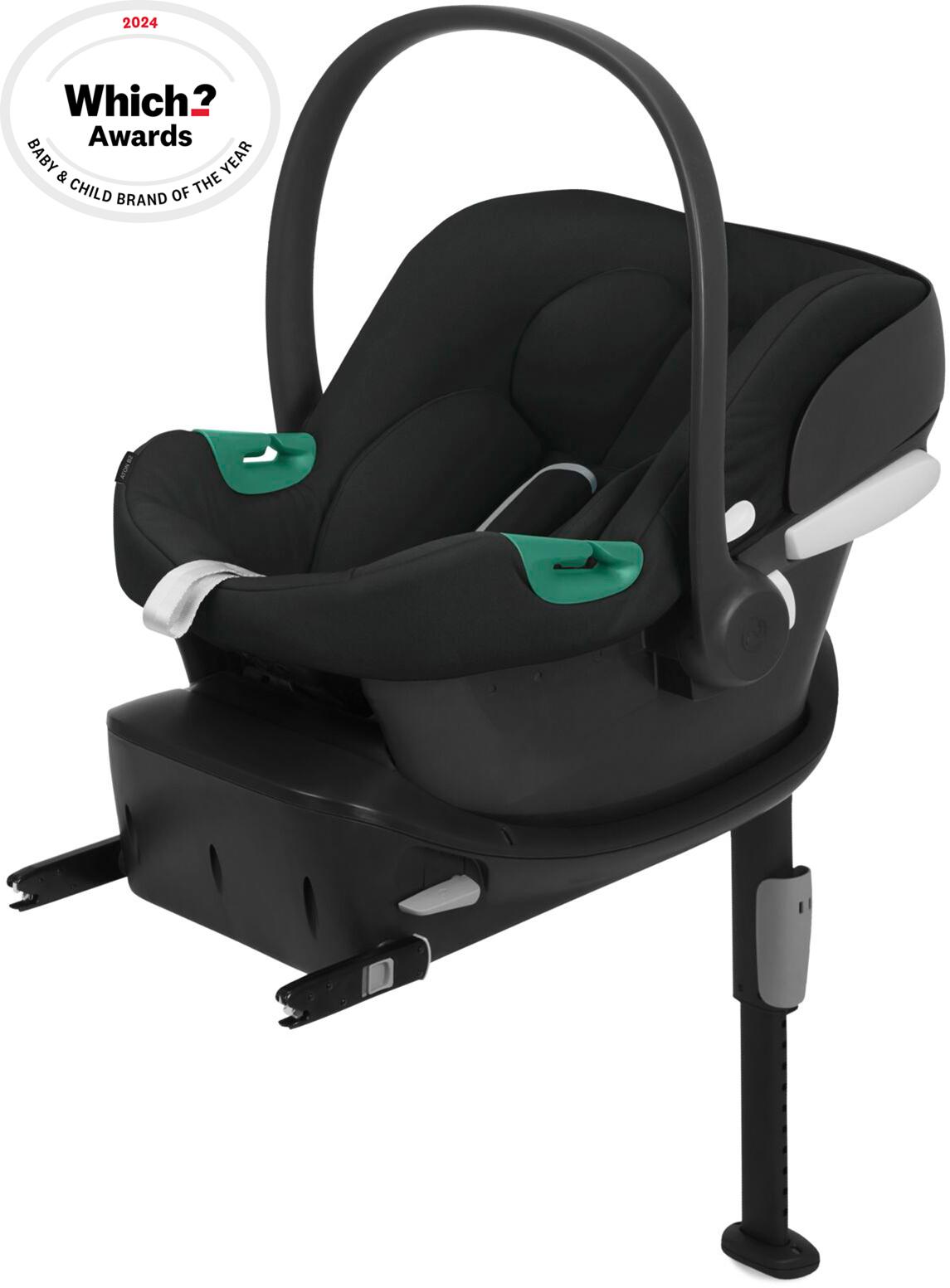 Cybex Aton B2 Group 0+ Car Seat including Base One - Black Ex-Display
