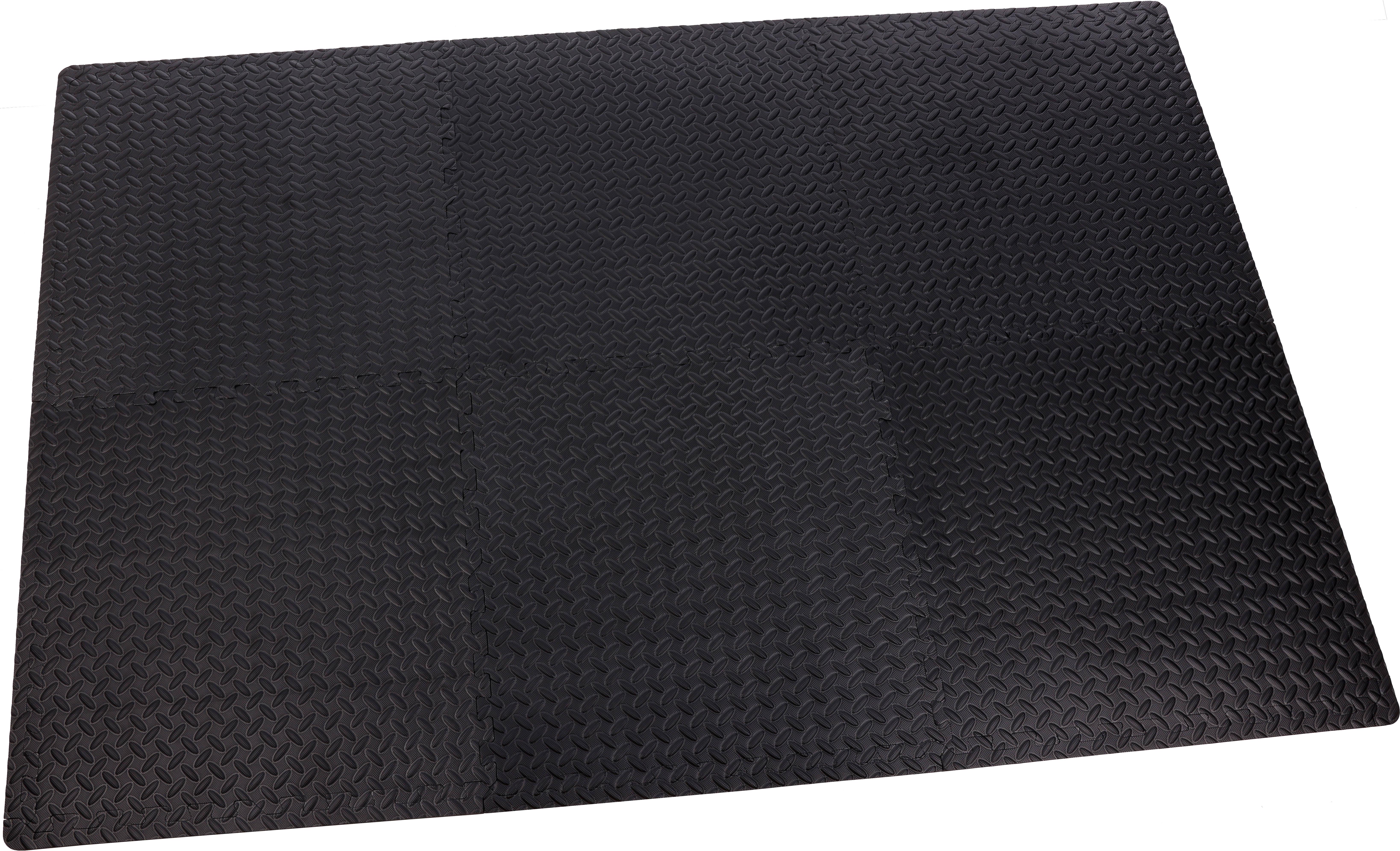 Halfords 6pc Black Floor Mat Set - 120cm x 180cm