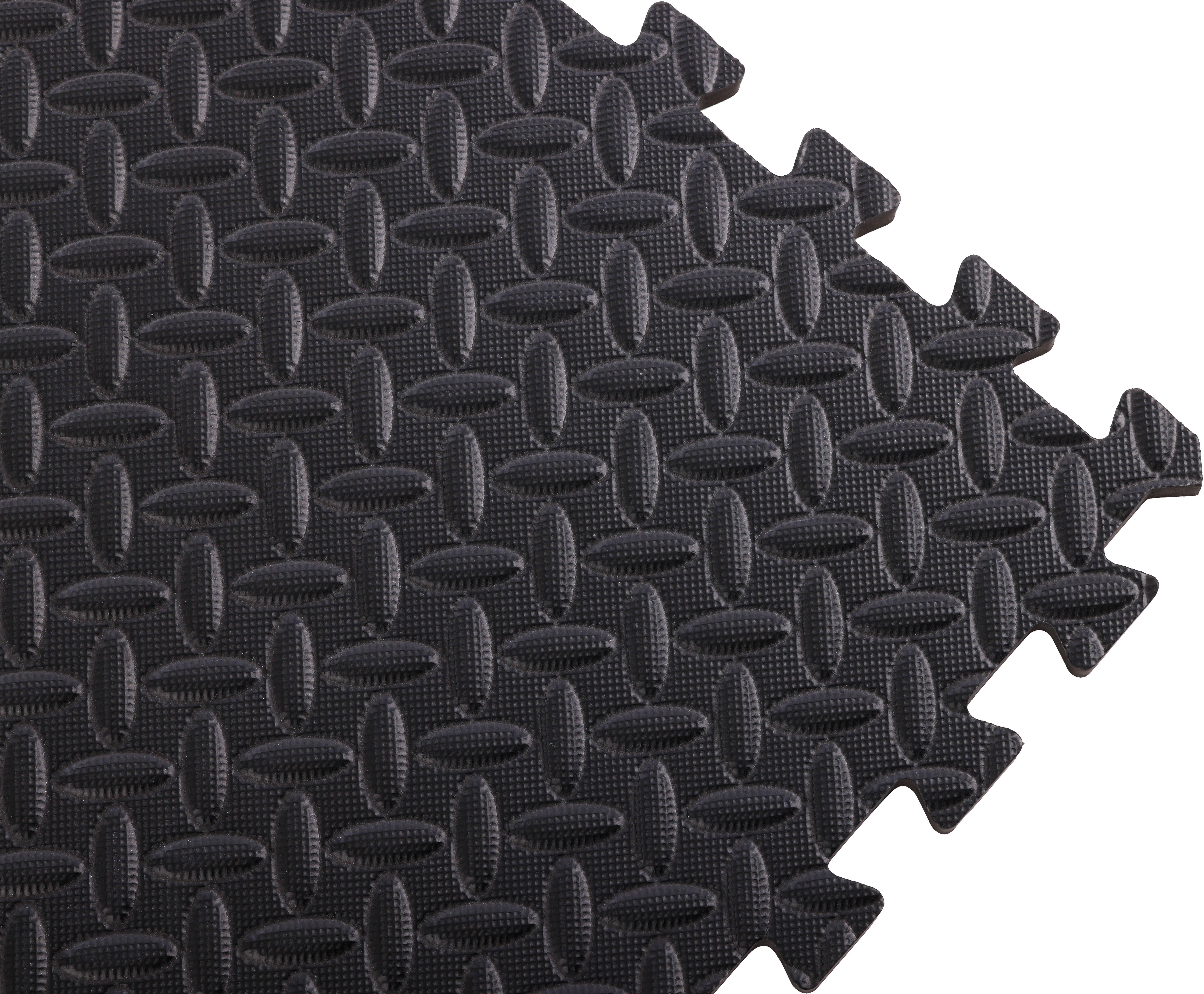 Halfords 6pc Black Floor Mat Set - 120cm x 180cm