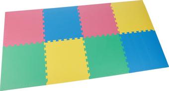 Halfords 8 Pack  Coloured Floor Mats