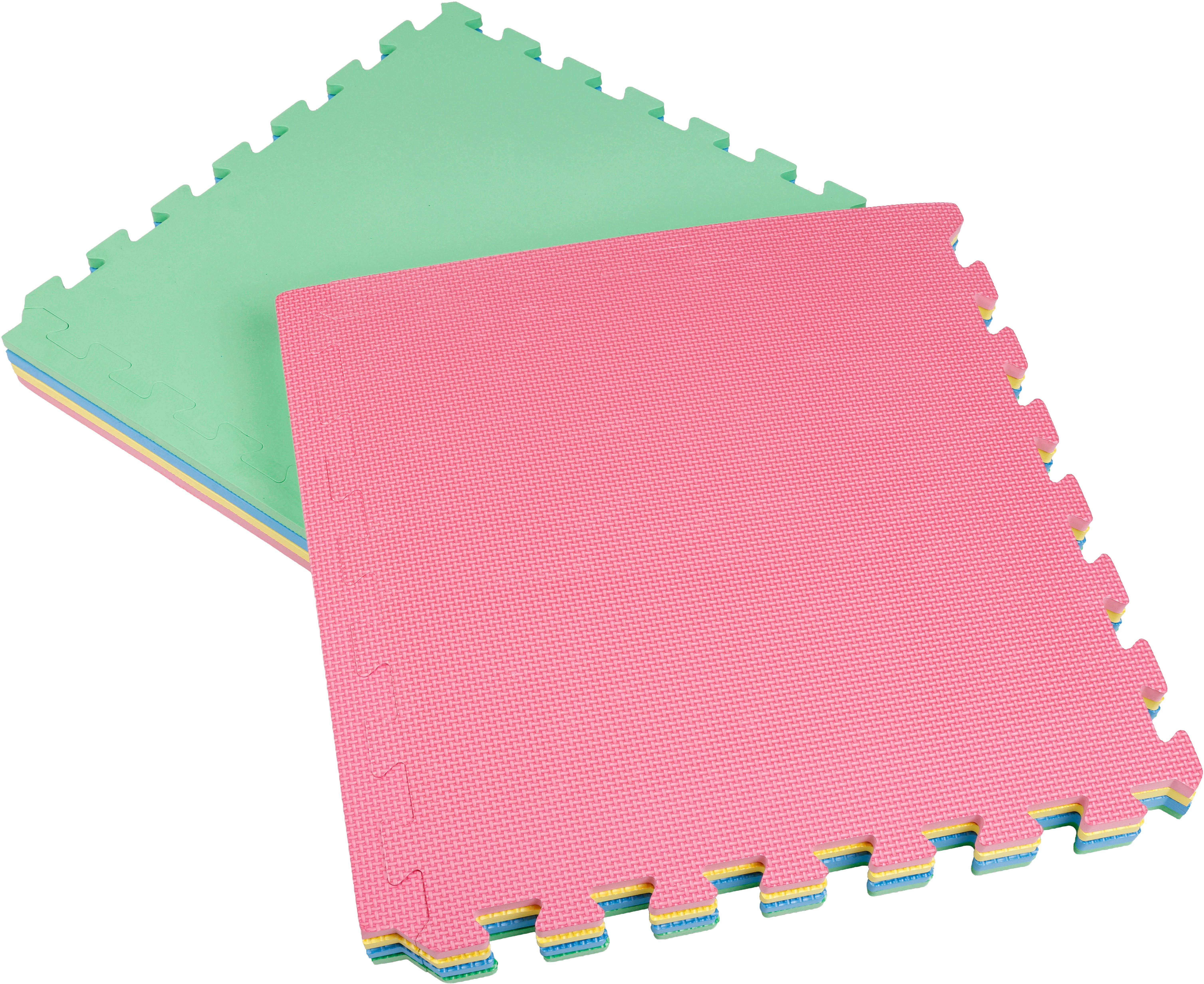 Halfords 8 Pack  Coloured Floor Mats
