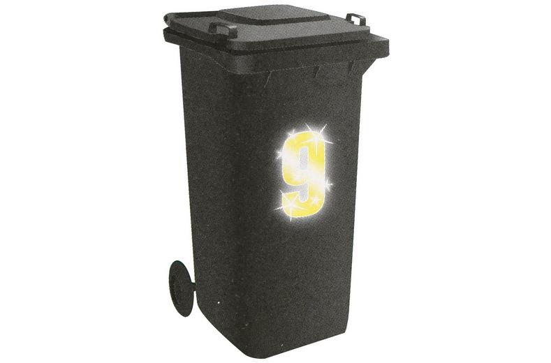 Hi Vis Number Yellow 3 Hi Vis Number Yellow 3