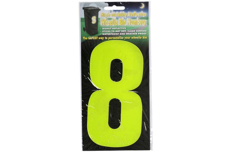 Hi Vis Number Yellow 8 Hi Vis Number Yellow 8