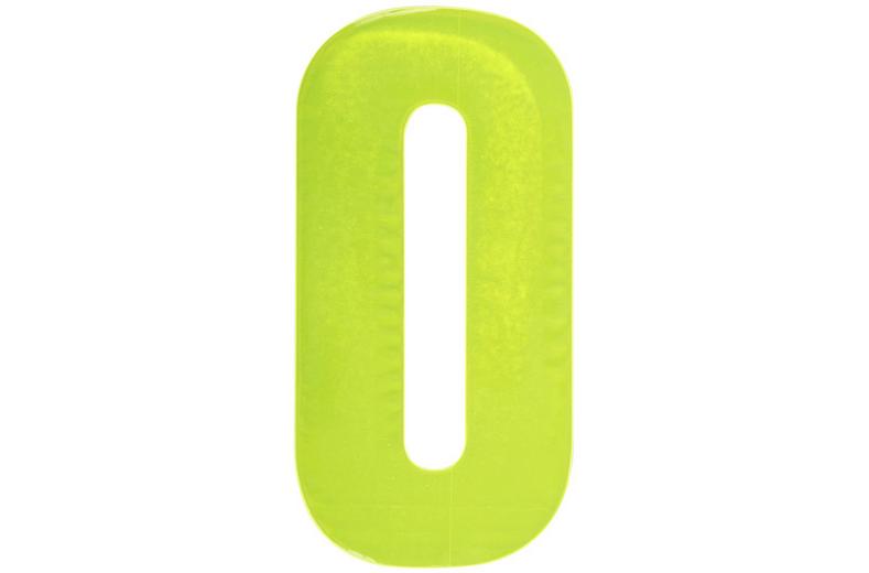 Hi Vis Number Yellow 0 Hi Vis Number Yellow 0