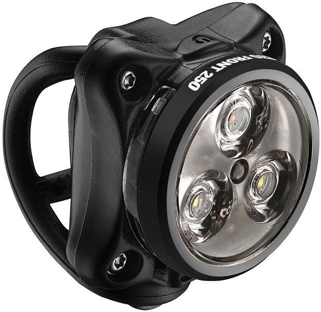 Lezyne Zecto Drive 250 Lumen Front Bike Light, Black Halfords UK