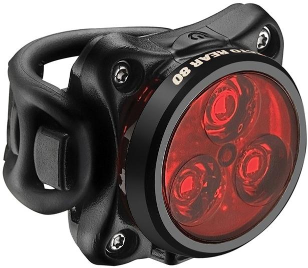 Lezyne Zecto Drive 80 Lumen Rear Bike Light Black Halfords UK